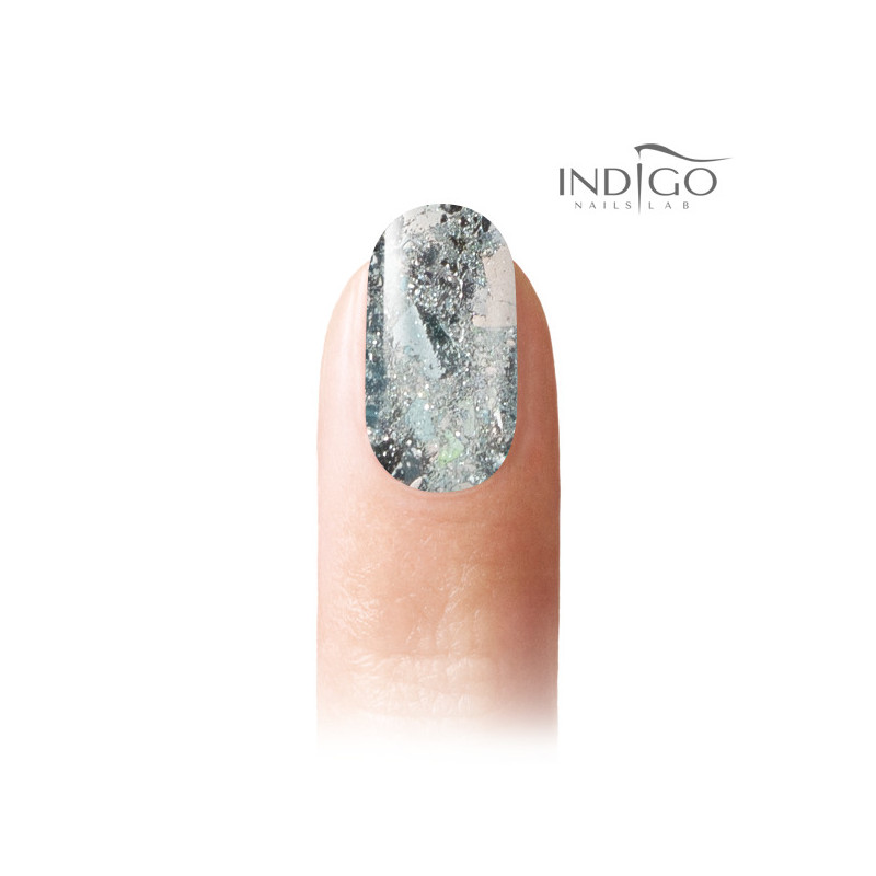 Flame Effect op zwarte gelpolish