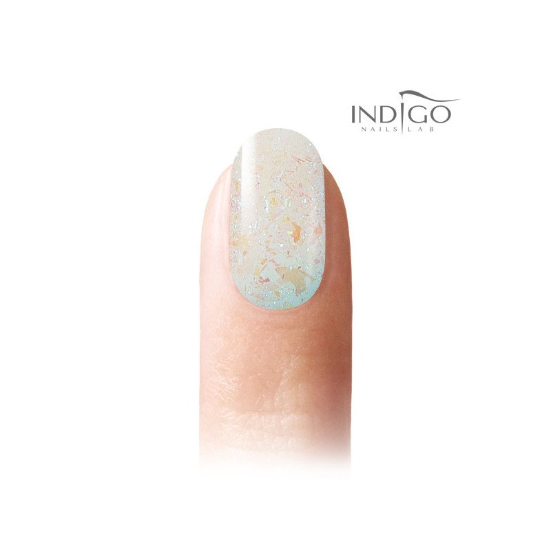 Flame Effect op witte gelpolish