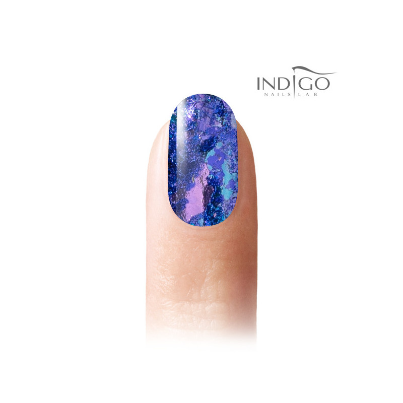 Flame Effect op zwarte gelpolish