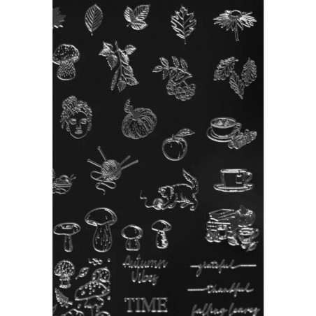 Autumn 1 Indigo Stamping Plate