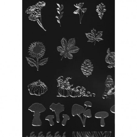 Autumn 1 Indigo Stamping Plate