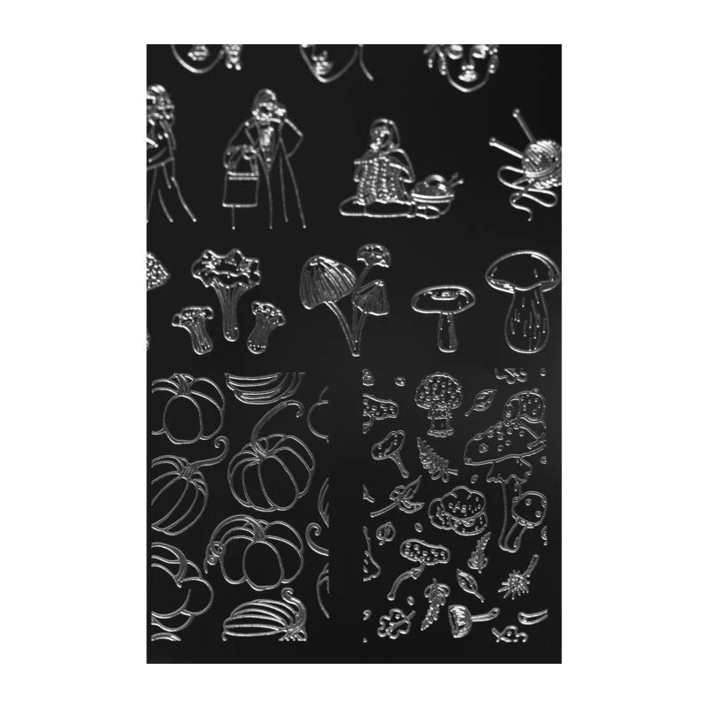 Autumn 1 Indigo Stamping Plate