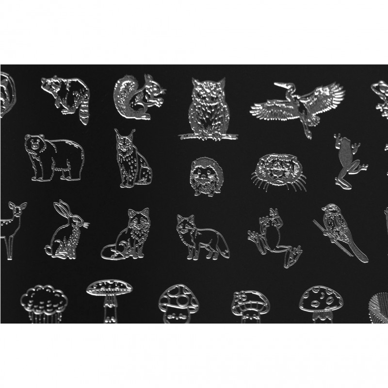 Autumn 2 Indigo Stamping Plate