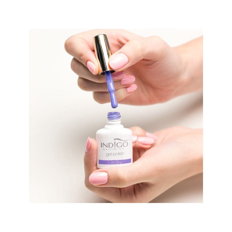 gel polish lila sky