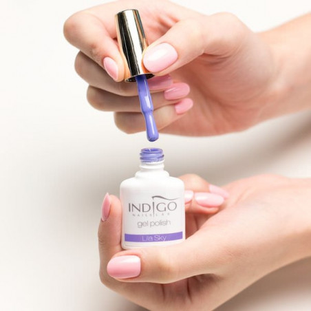 gel polish lila sky