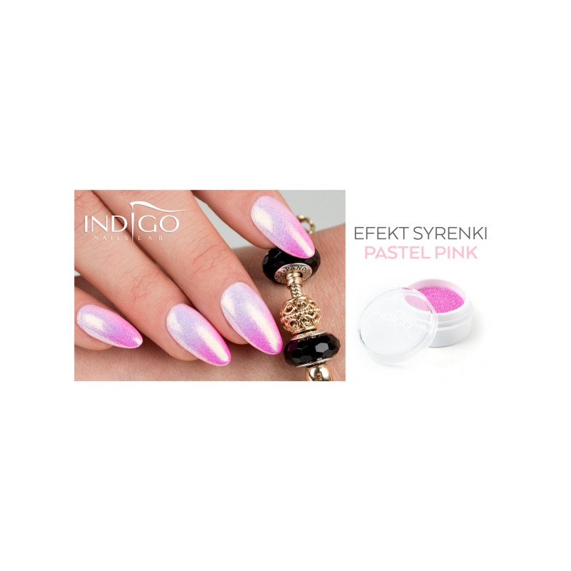 Mermaid Effect Pastel Pink